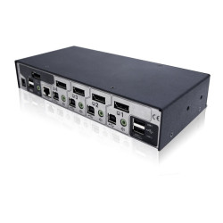 AV4PRO-DP - 4 Port KVMA Switch with USB True Emulation Technology